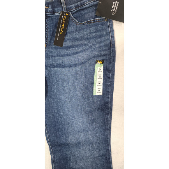 lee regular fit bootcut mid rise 16 medium W34x40L women's - Picture 7 of 11